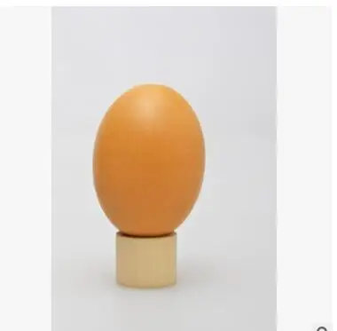 Huevos falsos baratos de simulación de madera, pollo, pato, ganso, huevo pintado de imitación para niños, juguetes educativos, comida artificial, juguete de Pascua