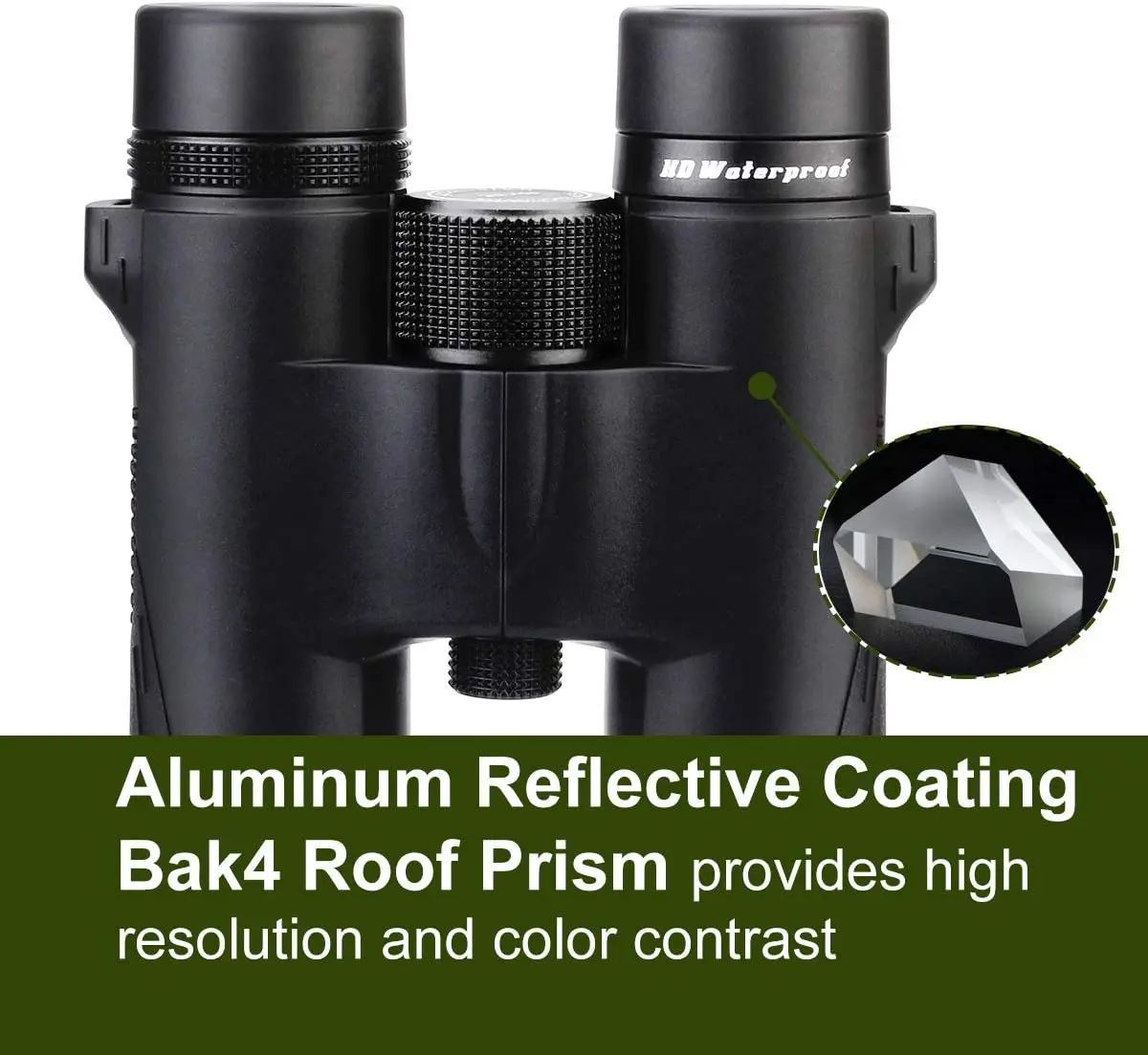 Svbony SV47 Compact Binoculars, Fully Multi-Coated,Waterproof and Fog Resistant,Prism with Aluminum Reflective Coating,