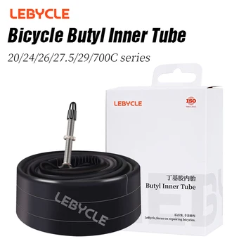LEBYCLE MTB Camera d'aria per bicicletta da strada 26*1.75/2.125-AV48L 20*1.75/2.125-AV/FV48L Camera d'aria per bici