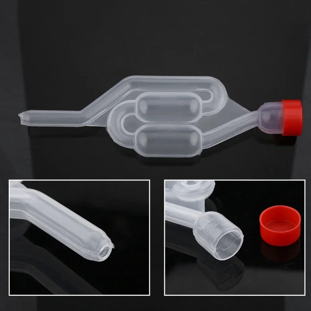 10 PCS Water Seal Exhaust Airlock Beer Brew Wine Fermentation Airlock Check Valve Water Sealed Valves Home Brewing Accessories