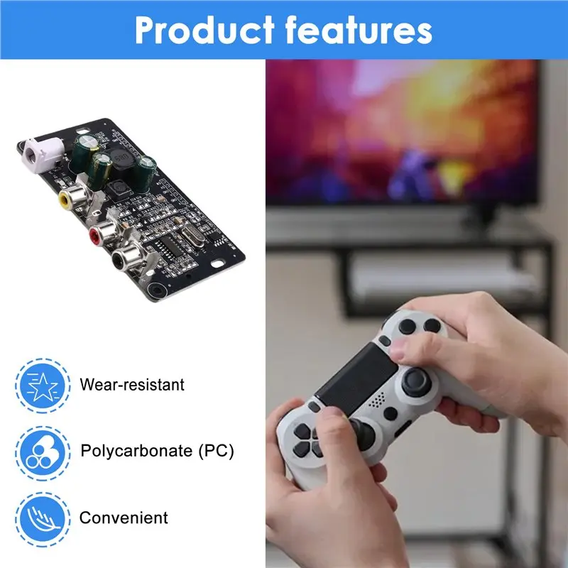 Scheda di Espansione Video per Console di Gioco FC con Uscita AV+RF - immagine 2