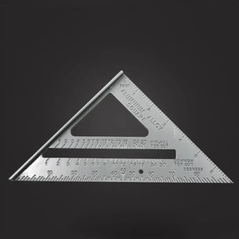 Triangle Rule 90 Degree Thickening Angle Rule Aluminum Alloy Carpenter Measurement Square Ruler Layout Tool Measurement Tool triangle ruler,angle measuring ruler,carpentry square,angle ruler,measurement ruler,angle measuring tool