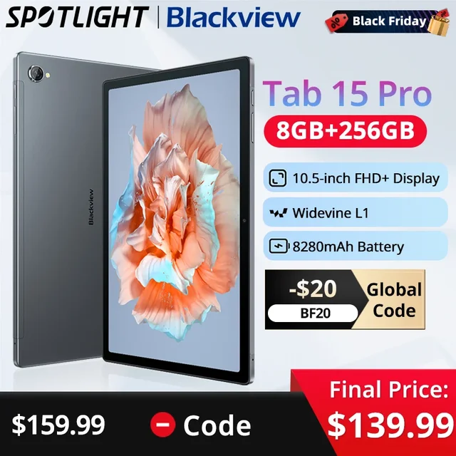 Global Version Blackview Tab 15 Pro Tablet: A Power-packed Device for a Superior Experience