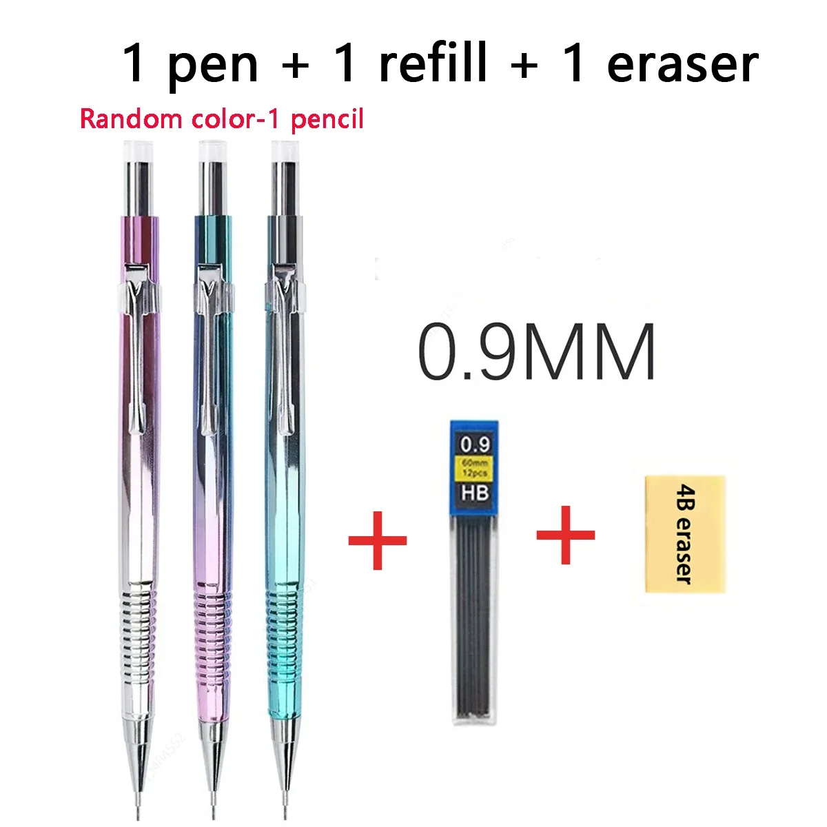 Dual Tip Multifunction Writing Instrument with Refill & Eraser