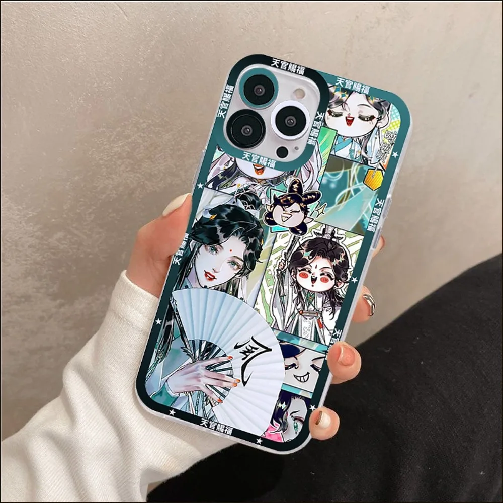 Фото Чехол для телефона Tian Guan Ci Fu для iPhone 14 13 12 11 Pro Max XS X XR Mini, защитный чехол №3