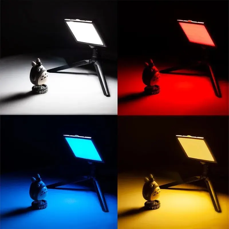 Fill Light Multi-Light Source VLOG Camera Video Color Card Color Three Primary Flat Panel USB Charging