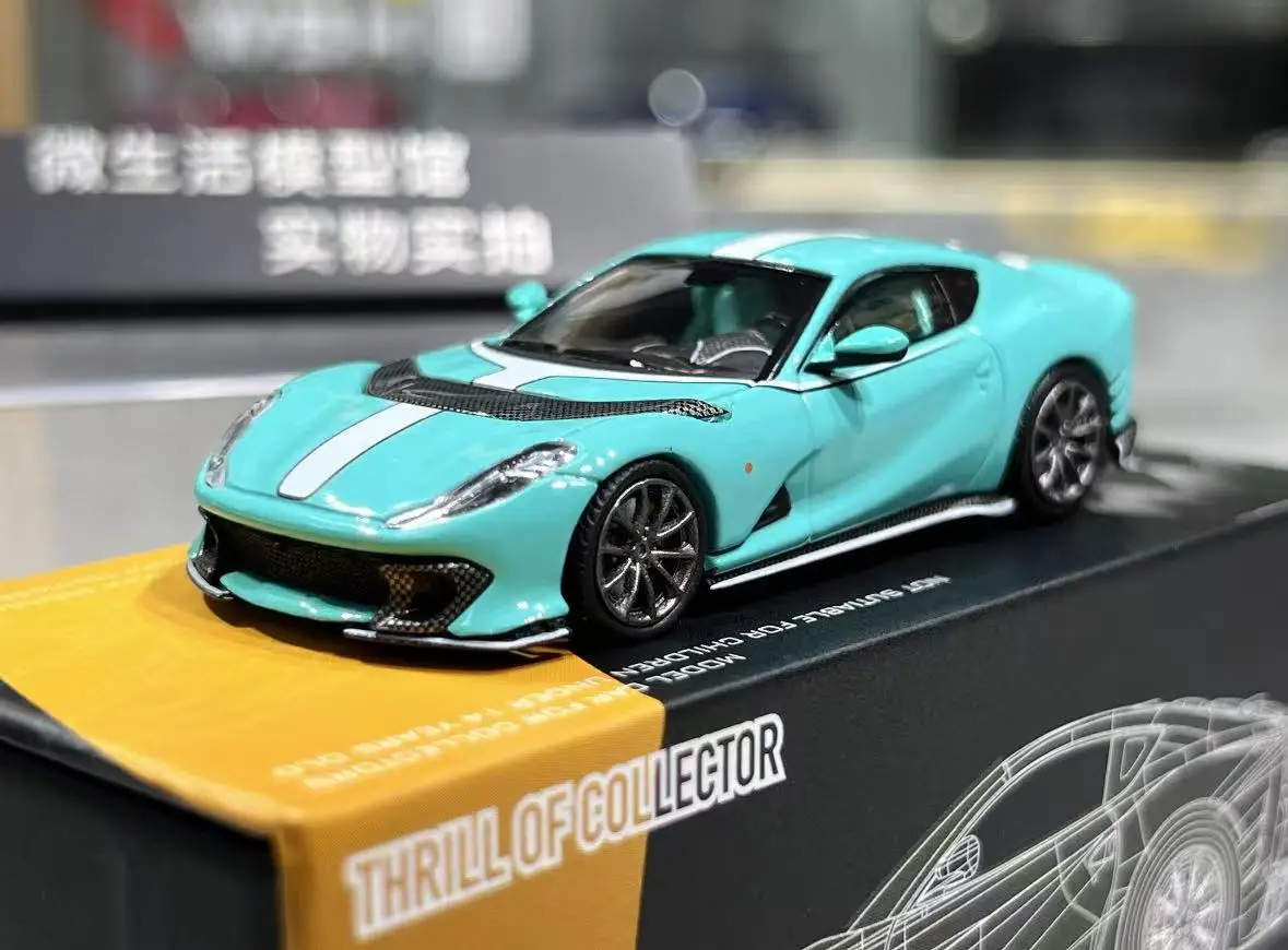 TOC 1:64 812 Competizione V12 Diecast Model Car - AliExpress