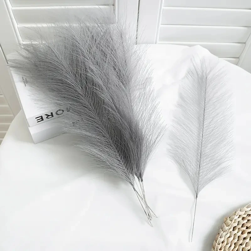 3/6/9pcs- Simulation Reed Grass Wedding Decoration Home Bedroom Accessories Wedding Guide Photo Prop Background