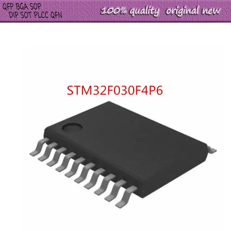 

NEW 2PCS/LOT STM32F030F4P6 STM32F STM32F030 STM32F030F STM32F030F4 32F030F4P6 TSSOP-20