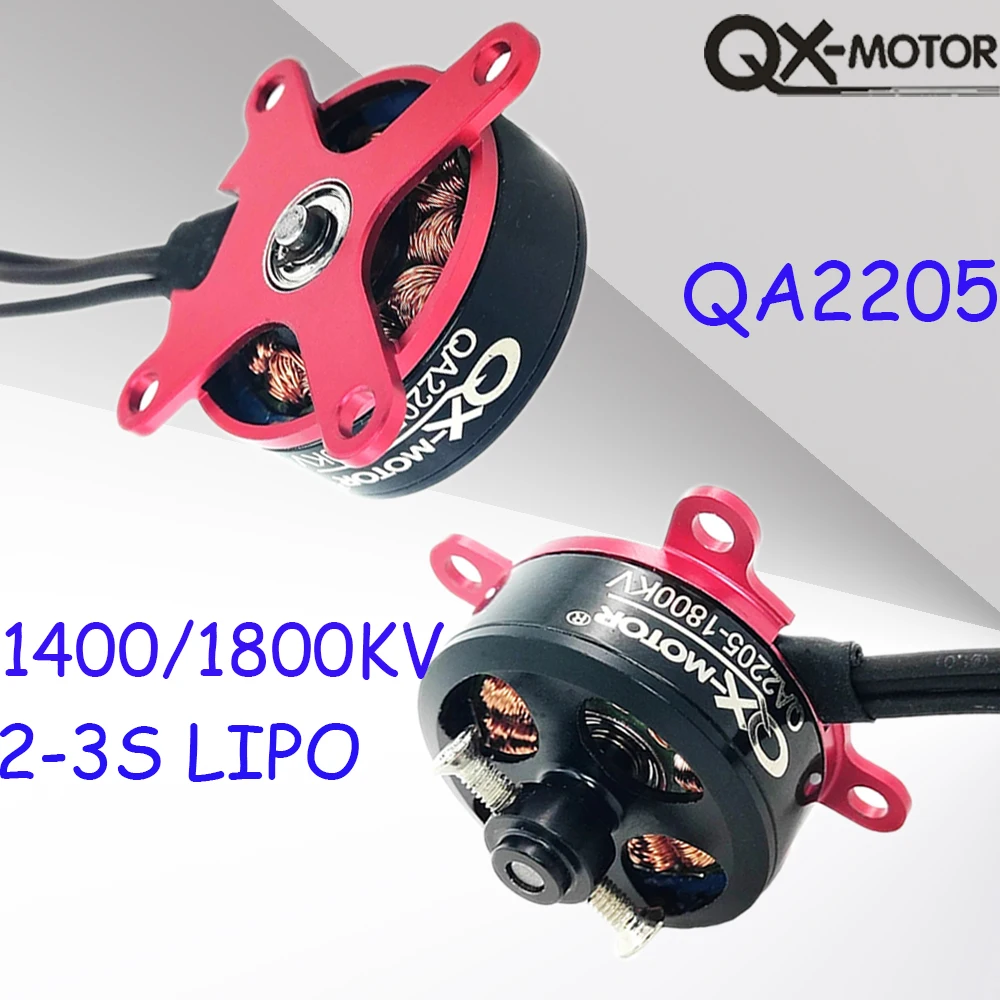 

QX-MOTOR QA 2205 2s 3s бесщеточный двигатель 20A ESC для F3P RC самолета с неподвижным крылом