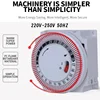 Uniteelec Mechanical Countdown Timer Switch Silent Board Household Countdown Time Switches Socket 24-hours Timer FRK 1