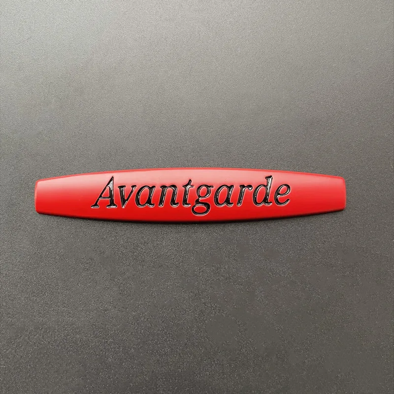 Avantgarde 3D Metal Car Emblem and Fender Badge Sticker Accessories