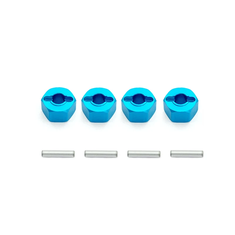 

4pcs Aluminum Wheel Hex Mount 12mm Thickness 7mm For Traxxas 1/10 RC car , Traxxas Slash 4x4 Upgrade Parts