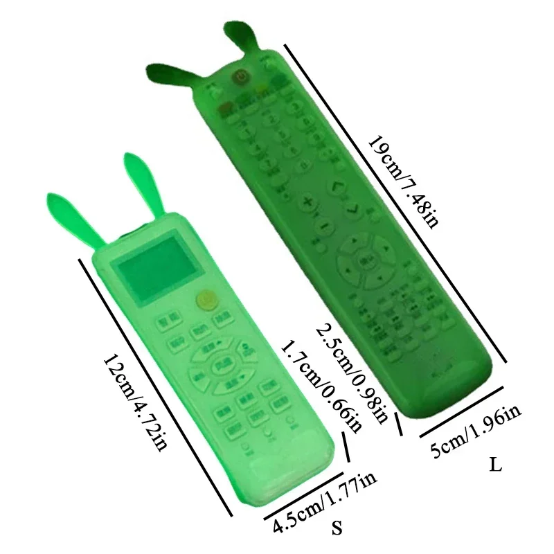 1PC Silicone Remote Control Cover For Video Audio Air Condition TV