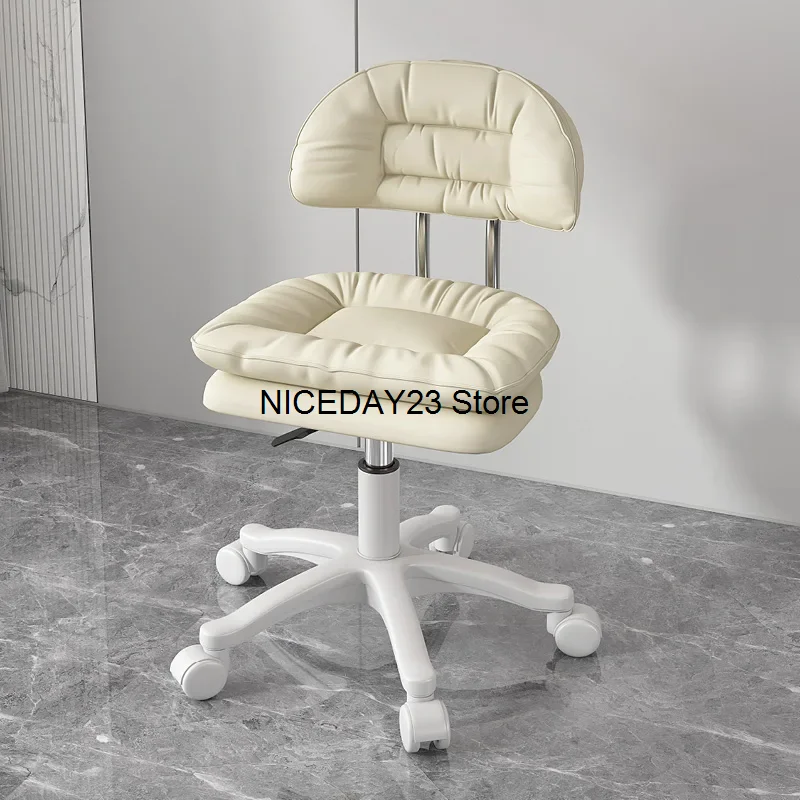 

Makeup Beauty Barber Chair Salon Hair Salon Swivel Hairdressing Cosmetic Saddle Pedicure Recliner Silla De Barbero Furniture