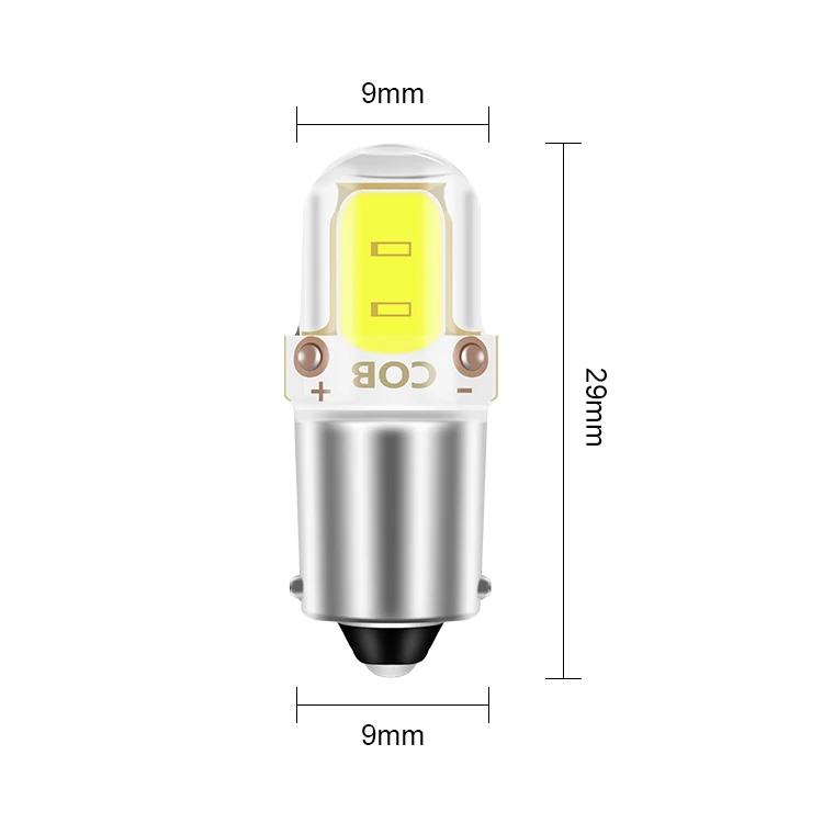 ڵ LED CANBUS COB 2LED , ڵ ׸ ȣ Ʈ Ŀ,  ڵ , , 6000K, 12V, 10x BA9S, T4W, H6W