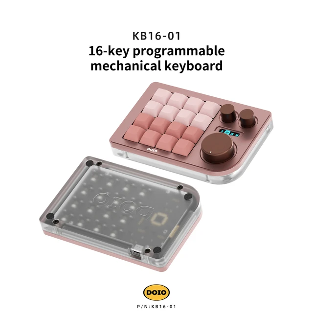 Doio megalodonトリプルノブマクロパッド、kb16