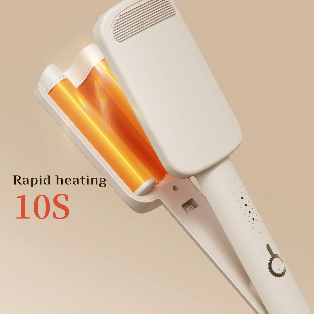 32MM Electric Curling Iron Hair Curling Tool Deep Wave Hair Curler Temperature Adjustable Fast Heating Wand for All Style hair curler hair iron