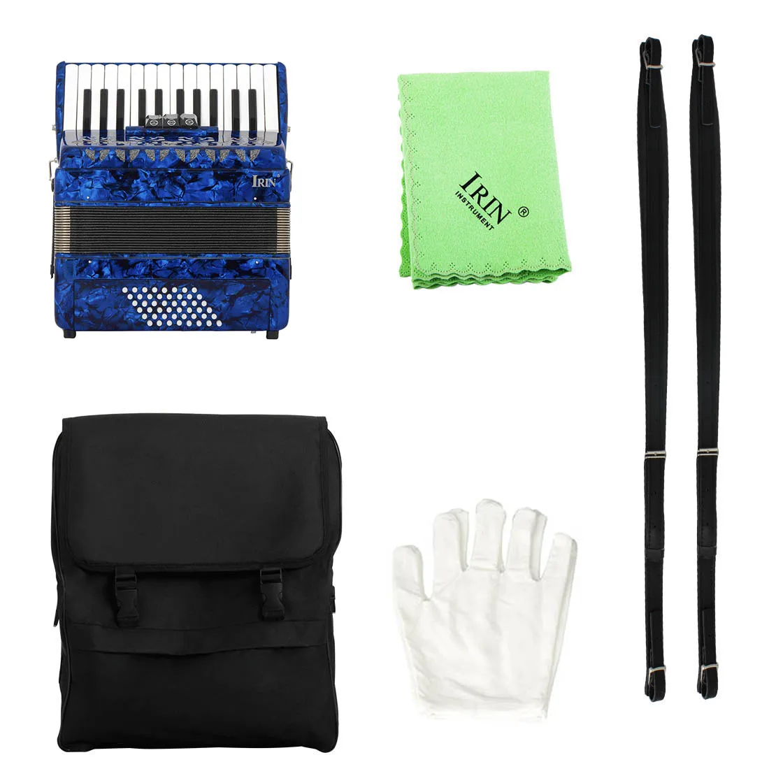 IRIN Accordion 48 Bass 26 Keys With Accordion Bag Professional Keyboard Instruments For Performance/Teaching AR-40