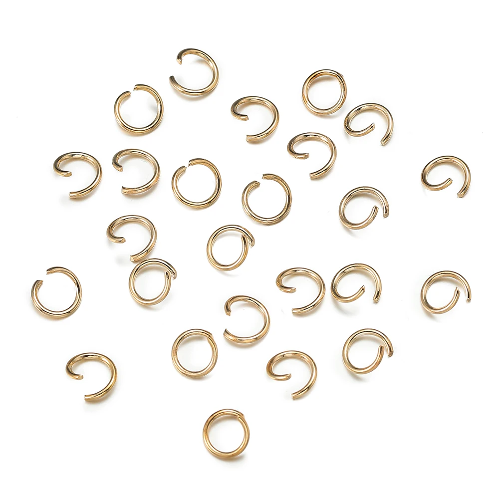 thumbnail image 1 of 200 piezas/lote de conectores de anillos abiertos de hierro de 4/5/6/8/10 mm para pulseras, collares, pendientes, accesorios para hacer joyas, 1 of 5