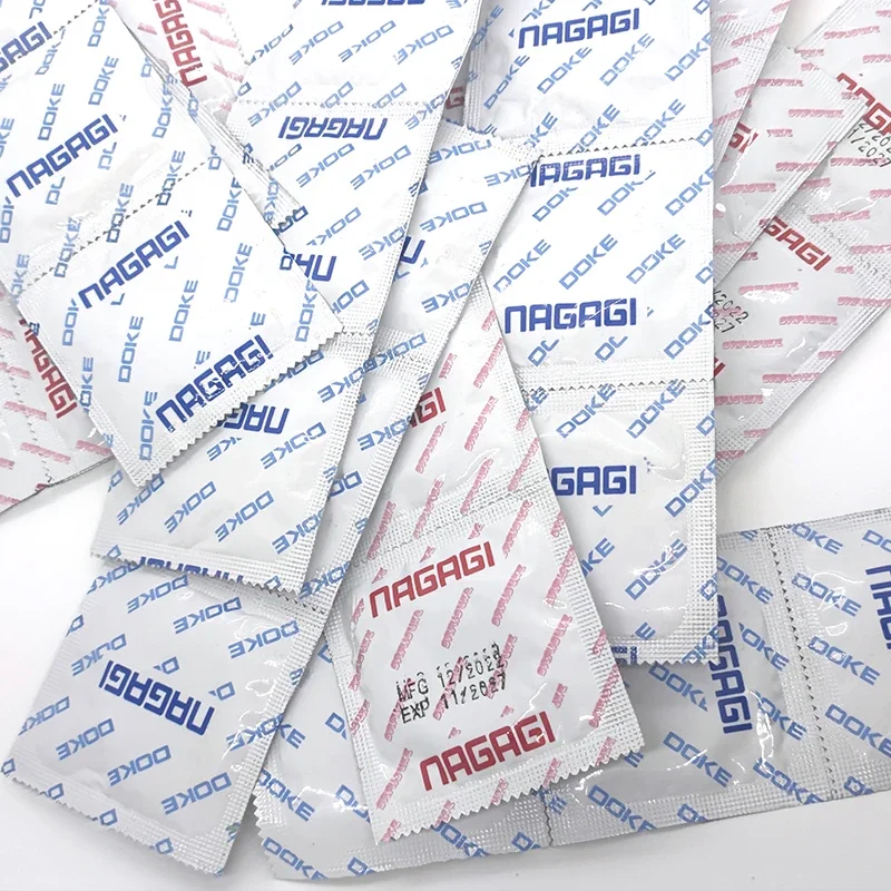 50/40 Full Oil Condom Delay Sex Dotted Stimulate Extra Lubricated Intimate Safer Contraception 54mm Condom Erotic Toy for Adult 2