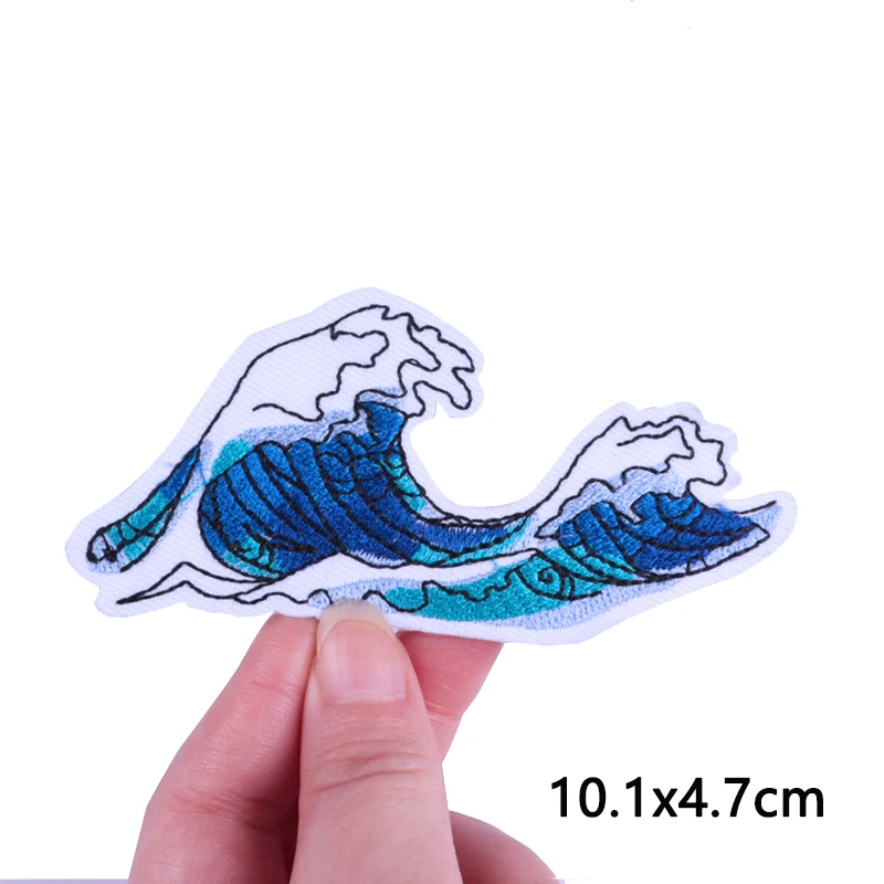 Japan Fish Lucky Cat Mount Fuji Patch Eisen auf Patches für Kleidung bestickte Patches auf Kleidung schmelzbare thermoadhäsive Patch – Detail 33