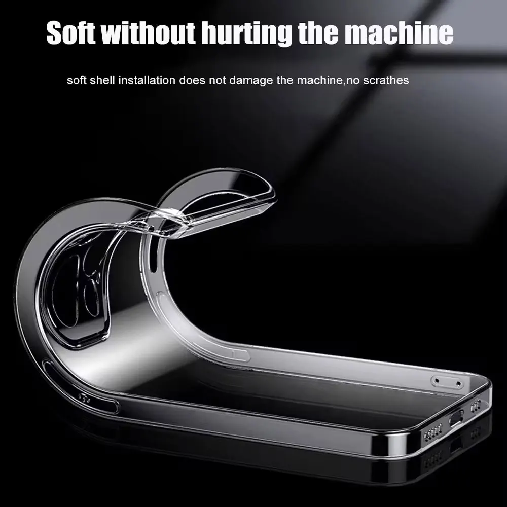 Ultra Thin Clear Silicone Soft Case - Transparent Back Cover