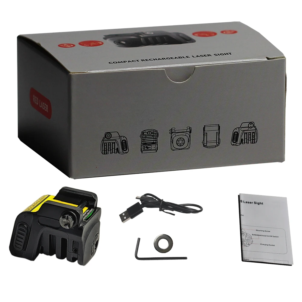 Viseur Laser Vert Airsoft Rechargeable par USB, P320, Bleu, Rouge, Laser  Mira, Accessoires G2C Taurus