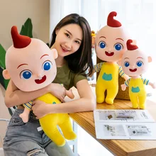 

75cm JoJo Plush Toys Soft Kawaii JJ Plush Stuffed Pillow Toys Baby Early Education Cute Decorate Soothing Doll Gifts For Child
