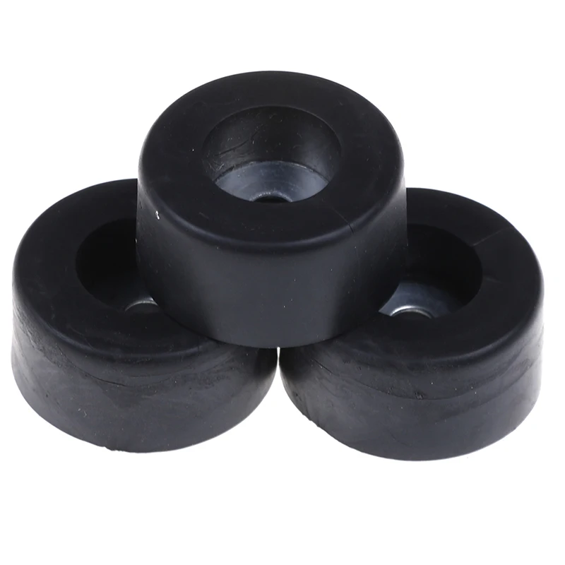 스피커 충격 방지 발 패드 쿠션, 고무 발 댐퍼 패드 베이스, 38mm x 19mm, 4 개