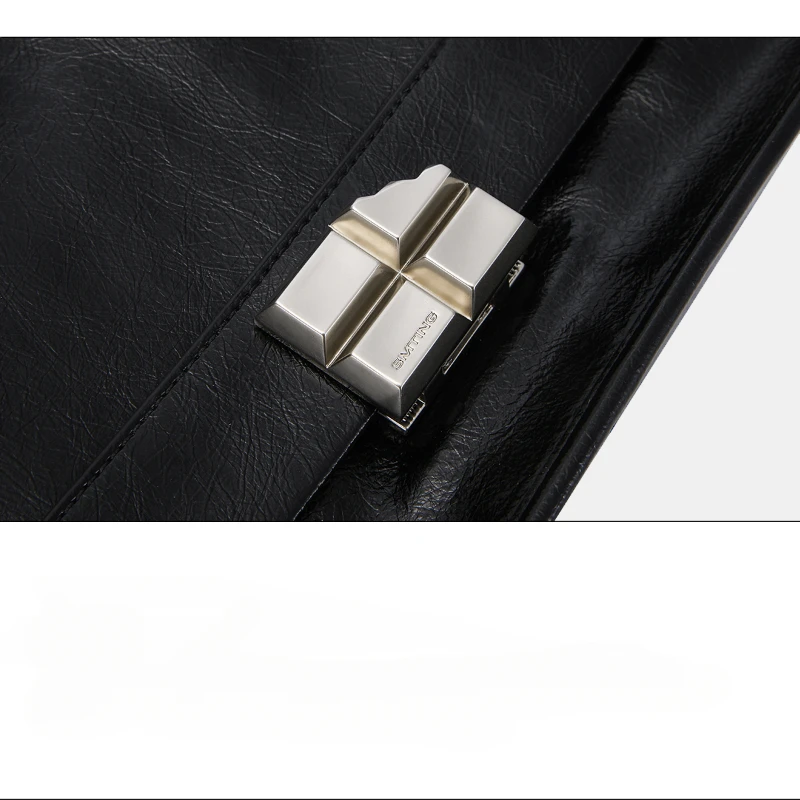 Cowhide Chain Tote Bag Women's Large-capacity Shoulder Bags Commuting Texture Messenger Bags Simple Style Texture Bags for Women