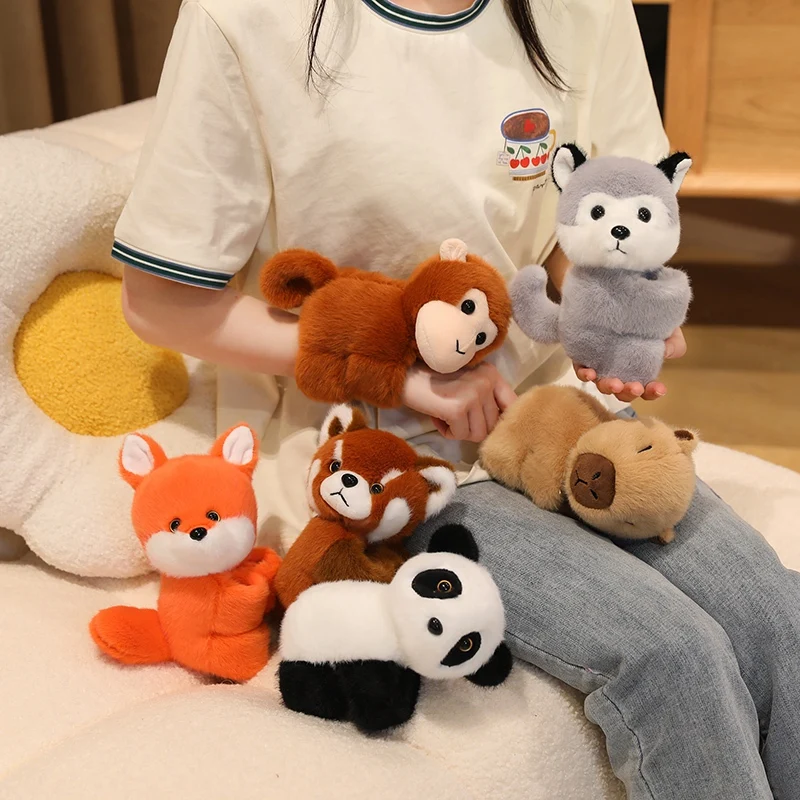 Cute Plush Animal Wristband for Kids and Adults