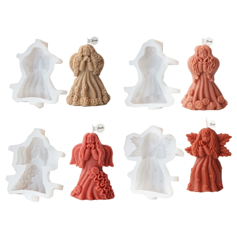 

Удобная форма для свечей в форме девушки, силиконовая форма для мыла и поделок