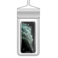 Universal Waterproof Phone Pouch - iPhone 6 6 S 7 8 (Silver)