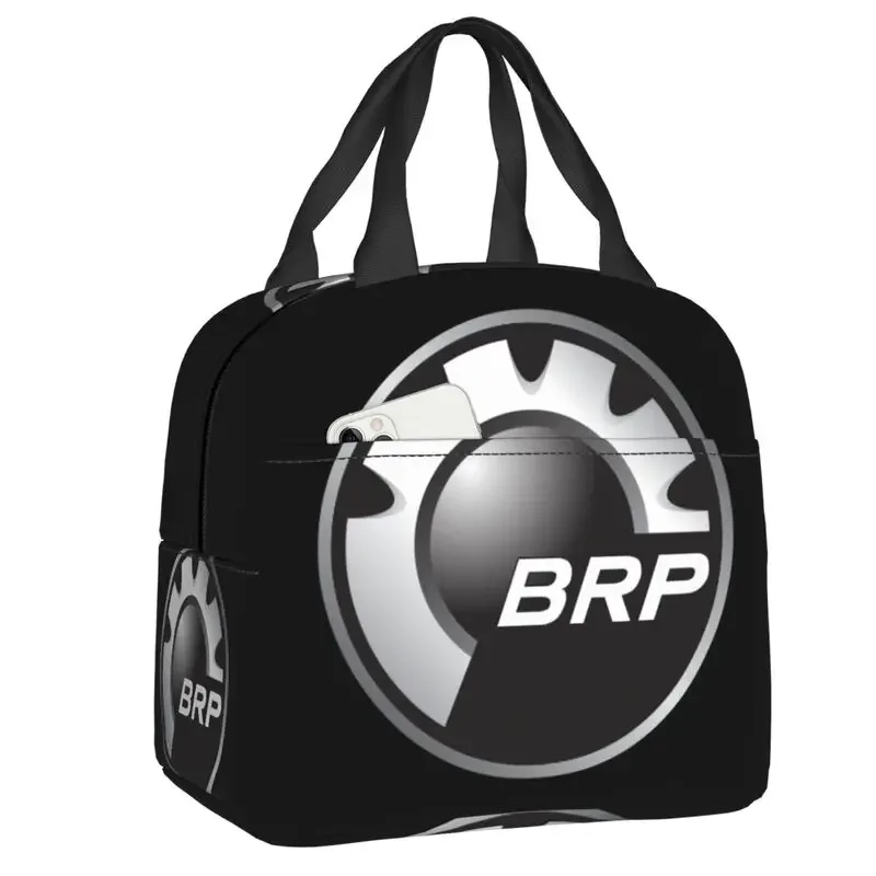 

BRP Motorcycle Can Am Lunch Bag Thermal Cooler Insulated Lunch Box For Women Kids School Children Picnic Travel Food Tote Bags