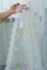 1PC Living Room Bedroom Cartoon Woven Colored Ball Barbed Window Screen Breathable, Translucent Nordic Style 1