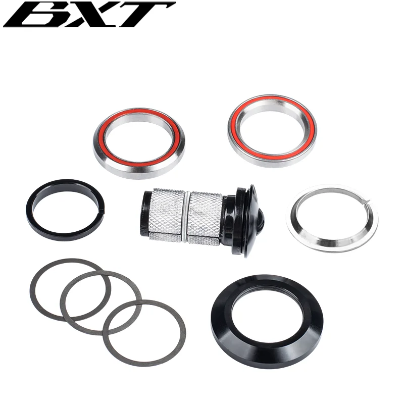 MTB Road Bike steering column Headset 41.8/42-52 1-1/2 to1-1/8" Fork MTB Bike Frame Taper Headset