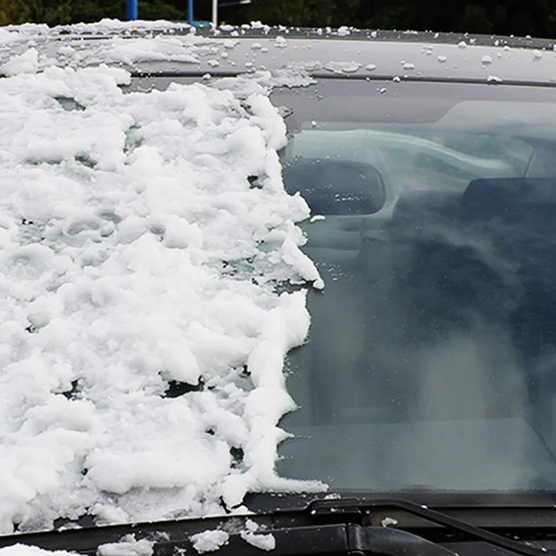 Long Handle Soft Rubber Blade Squeegee Wiper Car Windshield Ice Scraper Winter Windshield Trucks Roofs Snow Removal Shovel Tool