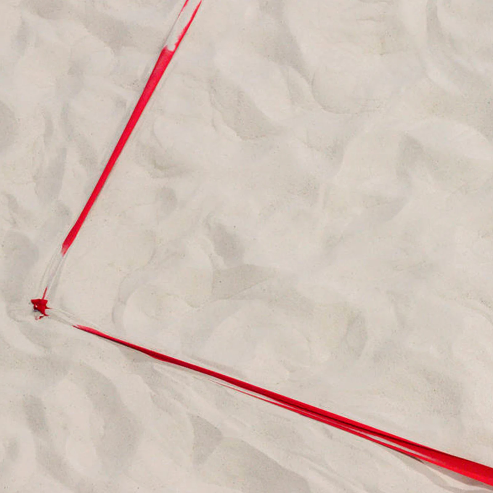 6x Beach Volleyball Lines Equipment Portable 8M Long Red Lines Marking Court Marker for Sand Training Beach Party Outdoor Sports 5