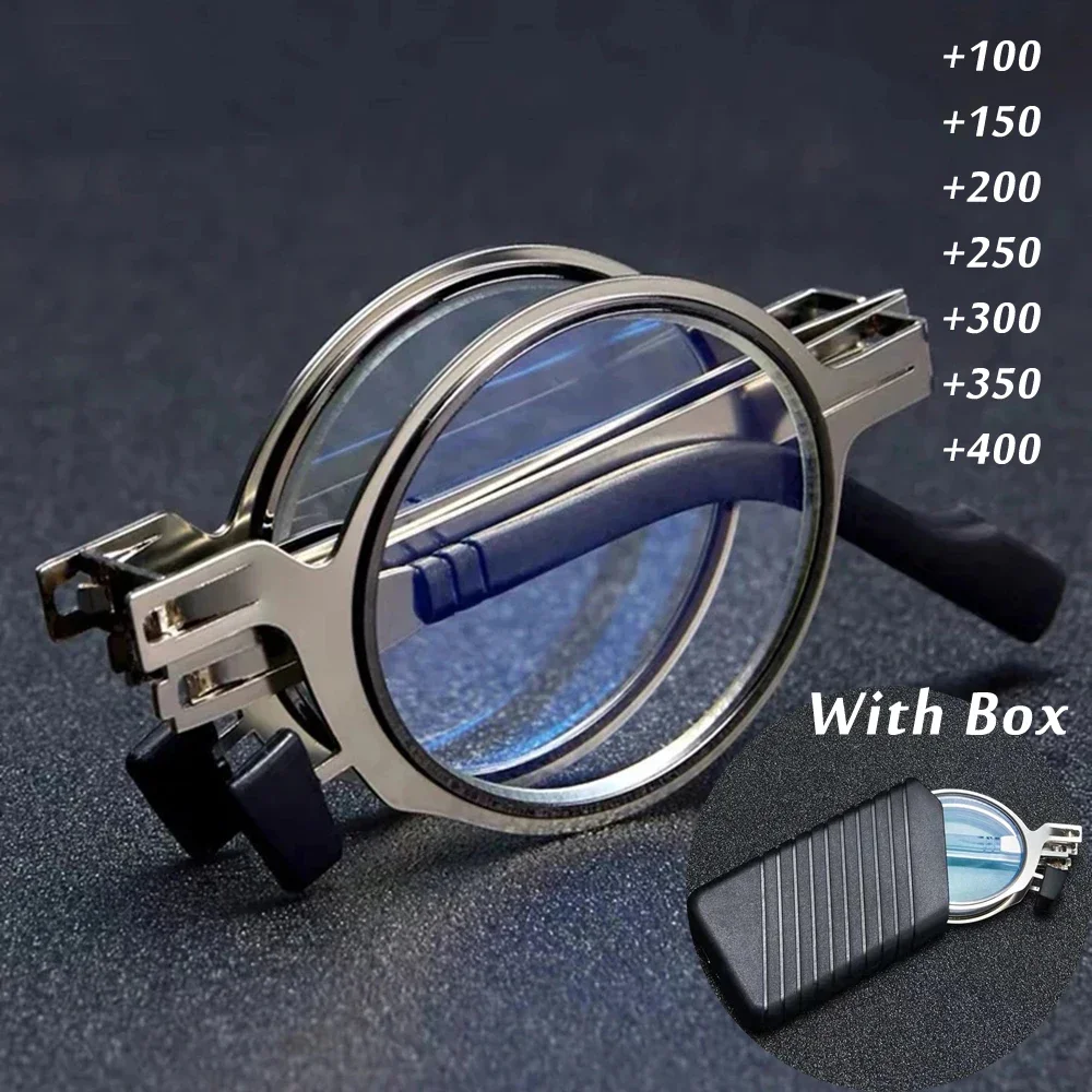 Occhiali Da Lettura Regolabili Con Clip Magnetica - Pack 4 Unità, Montatura Comoda Per Uomo E Donna - Foto 3