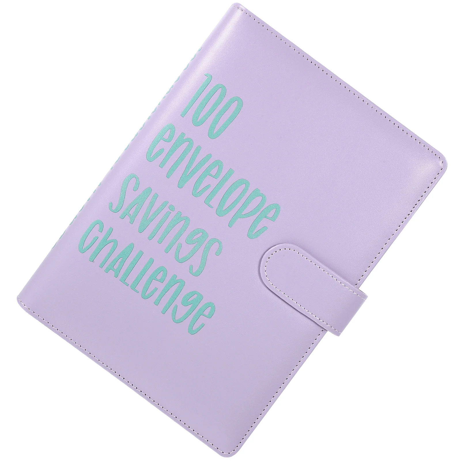 

100envelopechallenge Loose Leaf Couple Cash Budget Planning Notebook Binder with Envelopes Savings Organizer Pvc Lovers Binders