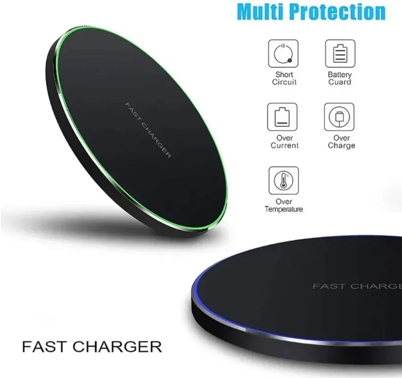 200W Wireless Charger Pad Fast Wireless Charging Station For Samsung Galaxy S25 S24 S23 S22 Xiaomi iPhone 16 15 14 13 12 Pro Max