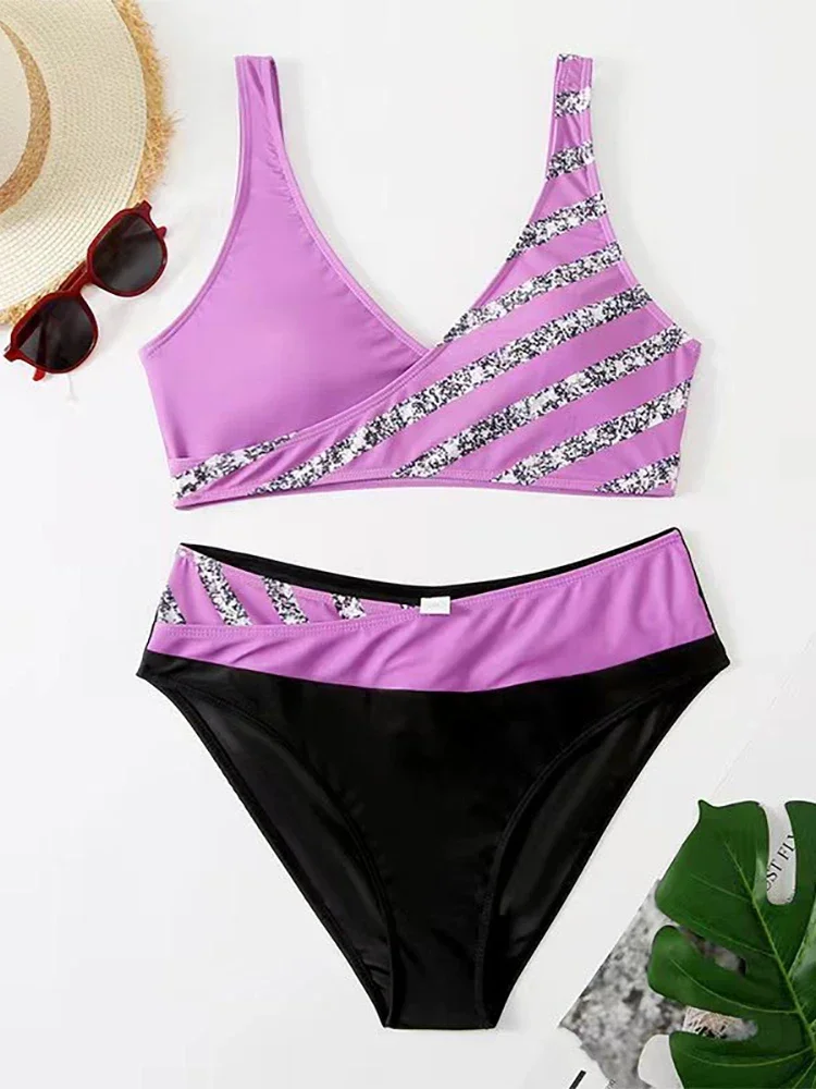 New White Push Up Bikini Micro Striped Swimsuit Women Plus Size Swimwear Sexy Two Piece Set Biquine Brasileiro Bathing Suit XXXL bikini set,women swimwear,bikini swimsuit
