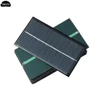 Panneau solaire intelligent 1W 5V, 60x110mm, petit panneau solaire pour recharge de téléphone portable, jouet léger pour la maison 6