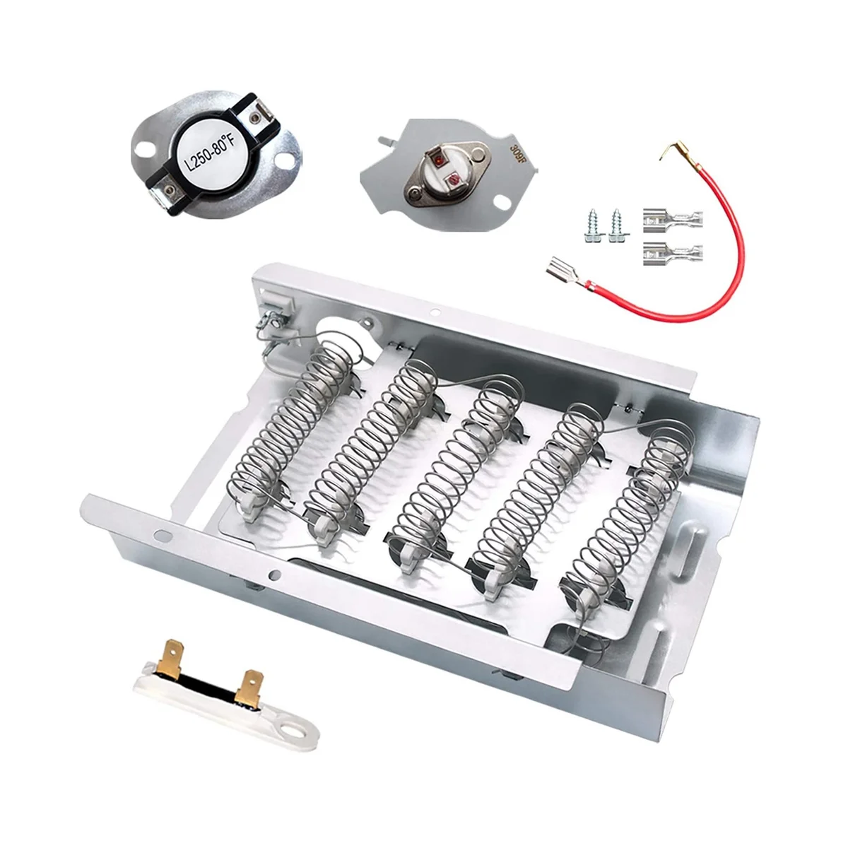 279838 Elementi Riscaldanti Dell'Essiccatore 279816 Kit Fusibile Termico Di Interruzione 3392519 Kit Di Riparazione Del Fusibile Termico Dell'Essiccat