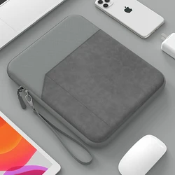Versatile Tablet Sleeve with Storage Pocket - Premium Protective Pouch for 7.9 - 8.4 inch (Dark Gray)