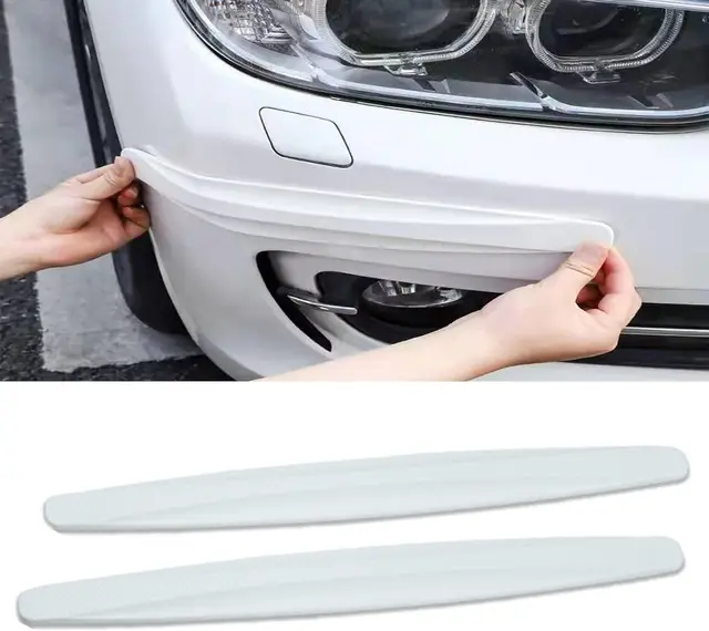Car Bumper Protector Strip Guard Corner Protection Strip Anti-collision Anti-scratch Blade Protective Sticker Car Exterior Decor