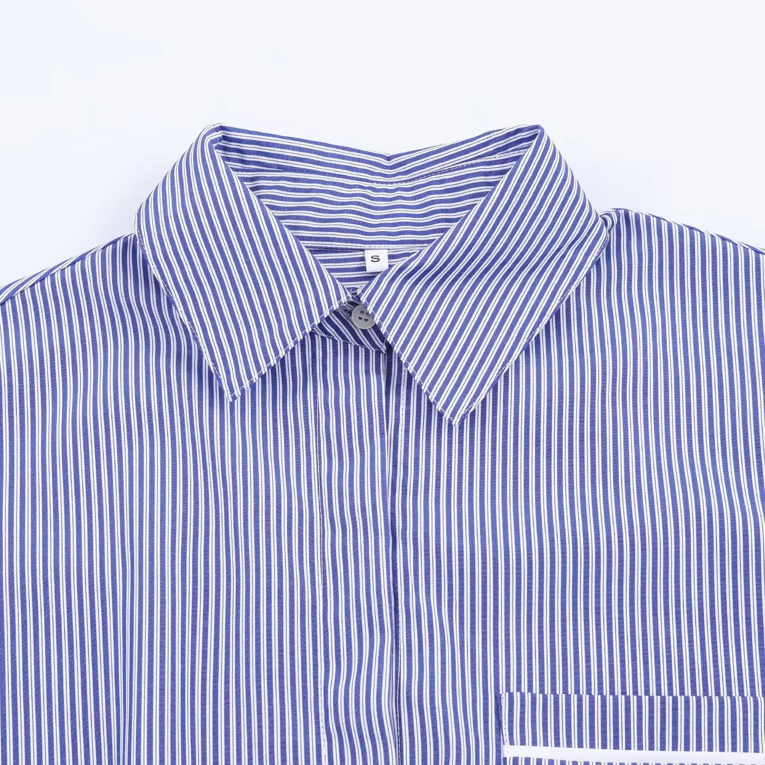 Women Casual Chic Stripe Long Pants Sets Or Female Stripe Long Sleeve Shirts Or Lady Striped Elastic Waist Straight Leg Pants