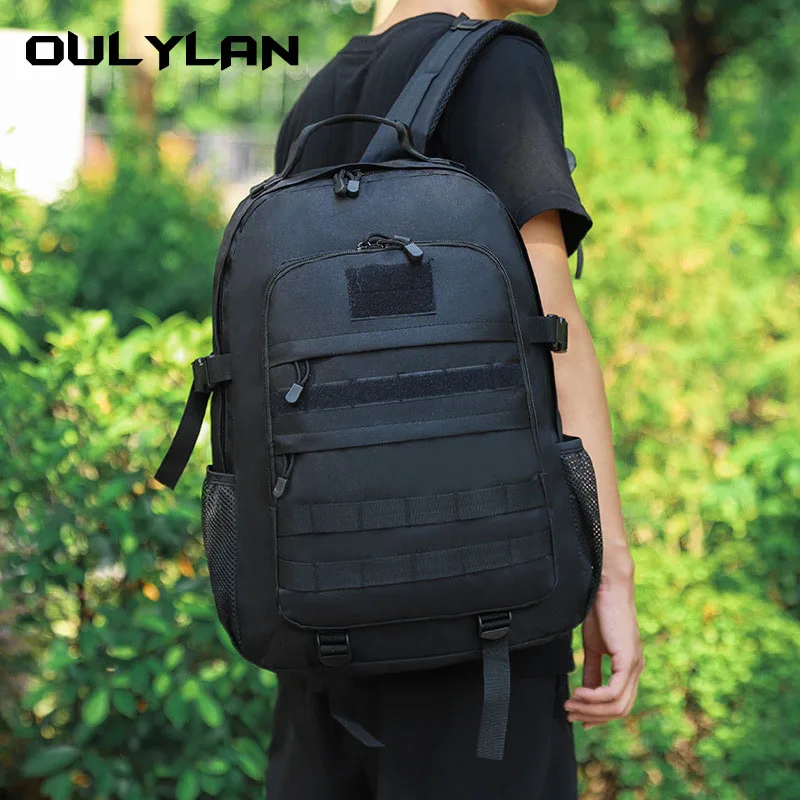 

Портативный армейский рюкзак Оксфорд, Мужская Уличная сумка, многофункциональные водонепроницаемые спортивные плечи