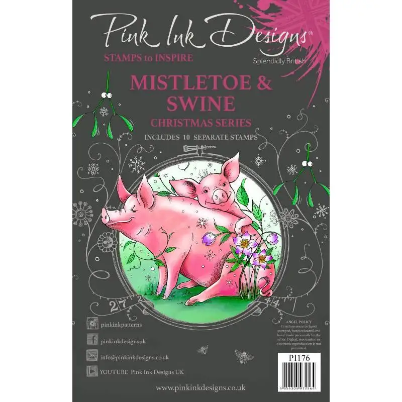 

2023 New Arrival Piggy Cutting Dies and Clear Stamp Scrapbook Stamp Embodying Paper Card Making Handbook Decor Album Craft Dies